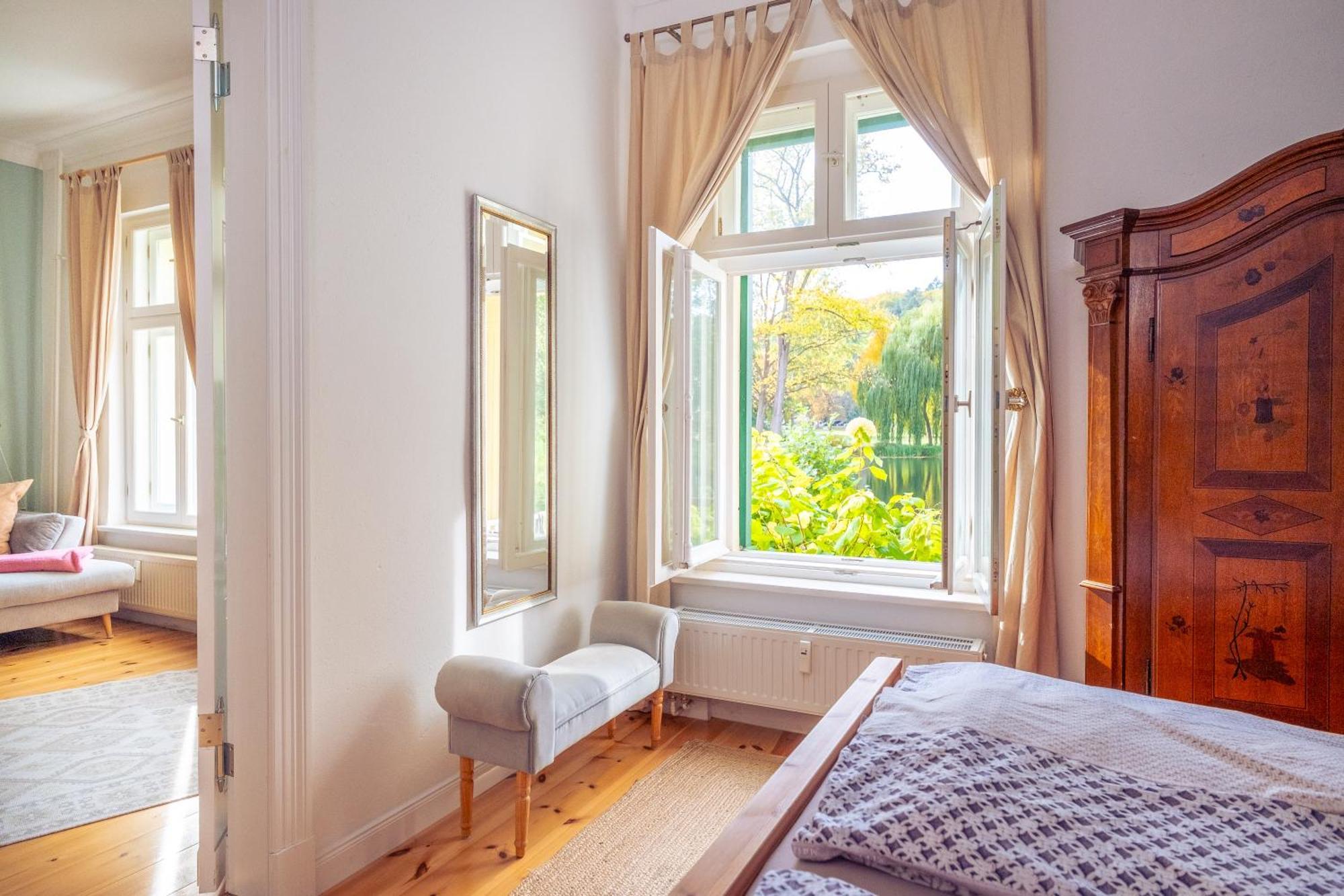 Ferienwohnung Papenmuehle Am Kurpark Bad Freienwalde Extérieur photo
